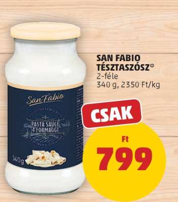 San Fabio Tésztaszósz