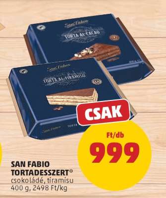 SAN FABIO TORTADESSZERT