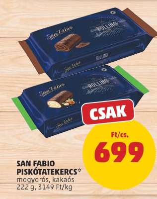 SAN FABIO PISKÓTATEKERCS
