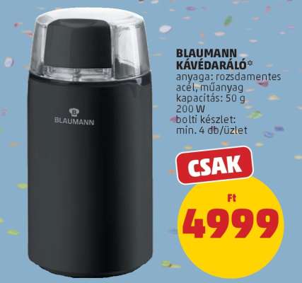 Blaumann Kávédaráló