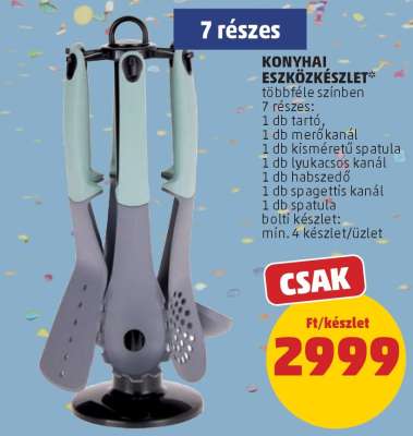 Konyhai eszközkészlet