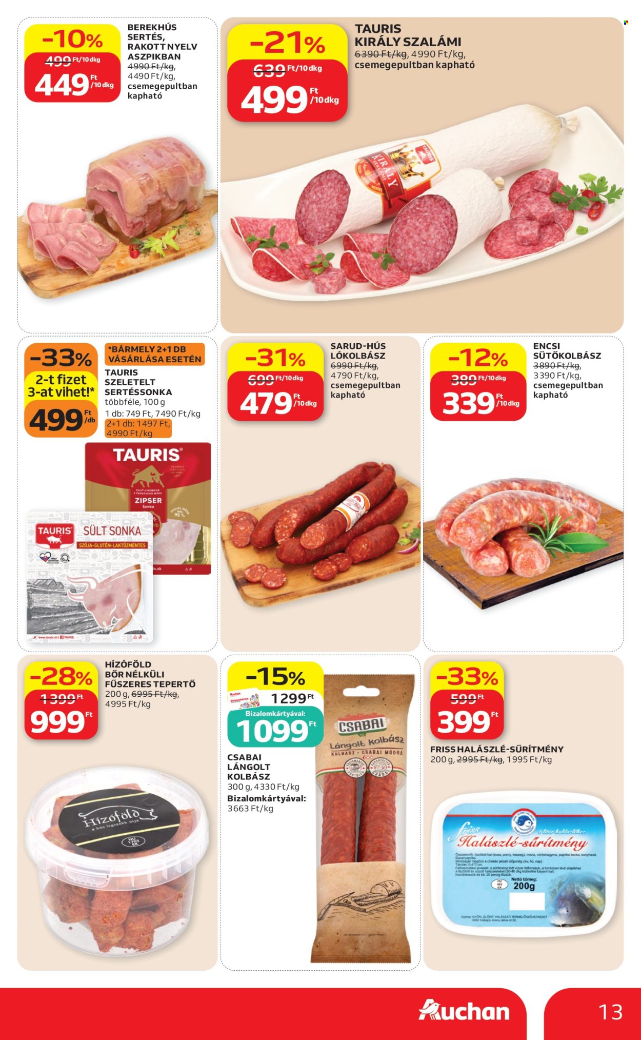 Auchan akciós újságok - 2026.09.17 - 2026.09.23. Oldal 13