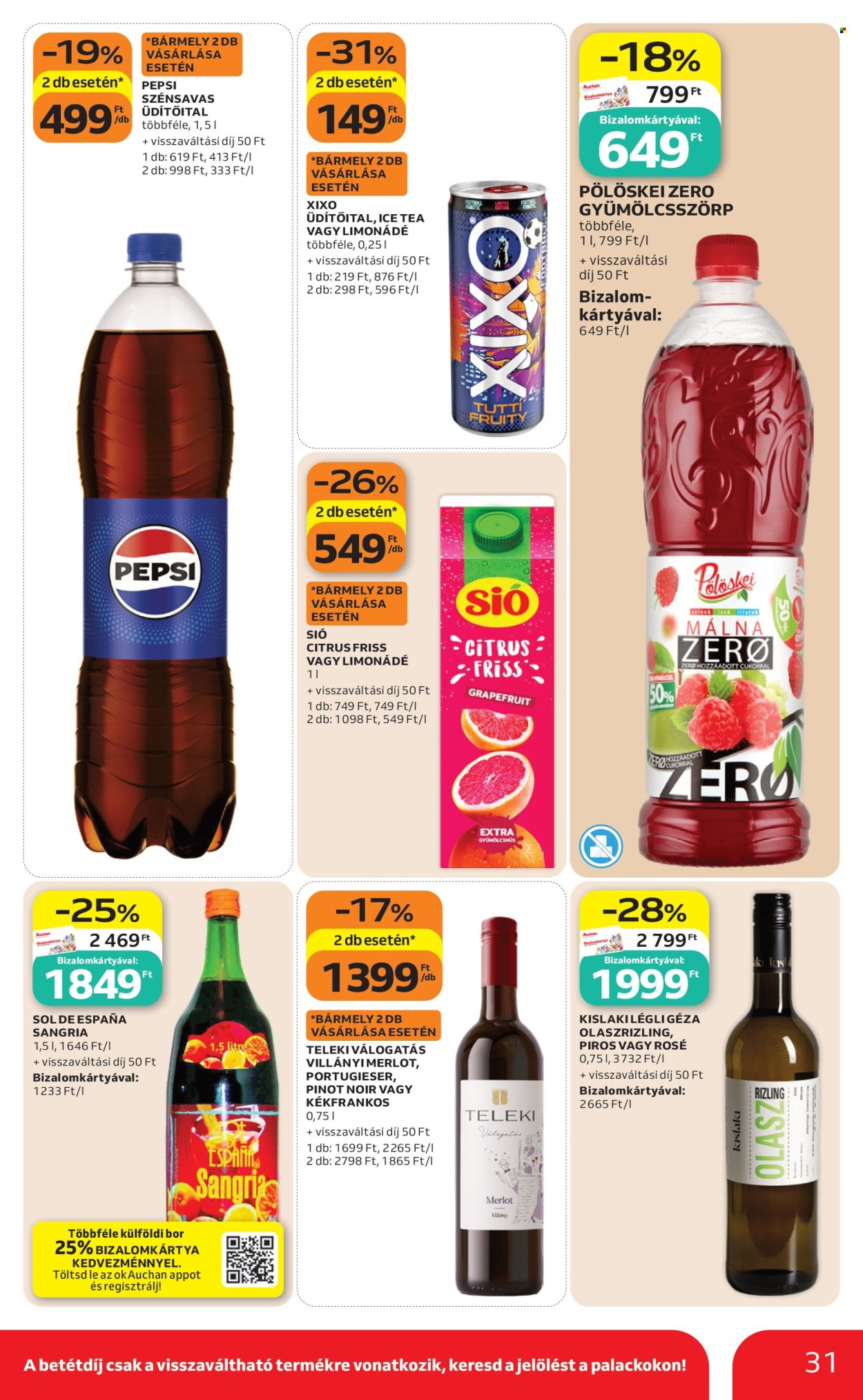 Auchan akciós újságok - 2026.09.17 - 2026.09.23. Oldal 31
