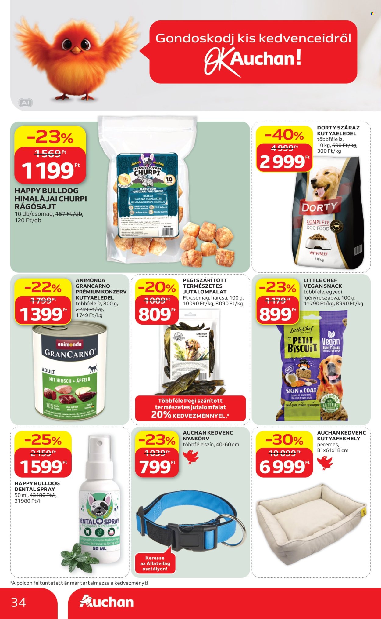 Auchan akciós újságok - 2026.09.17 - 2026.09.23. Oldal 34