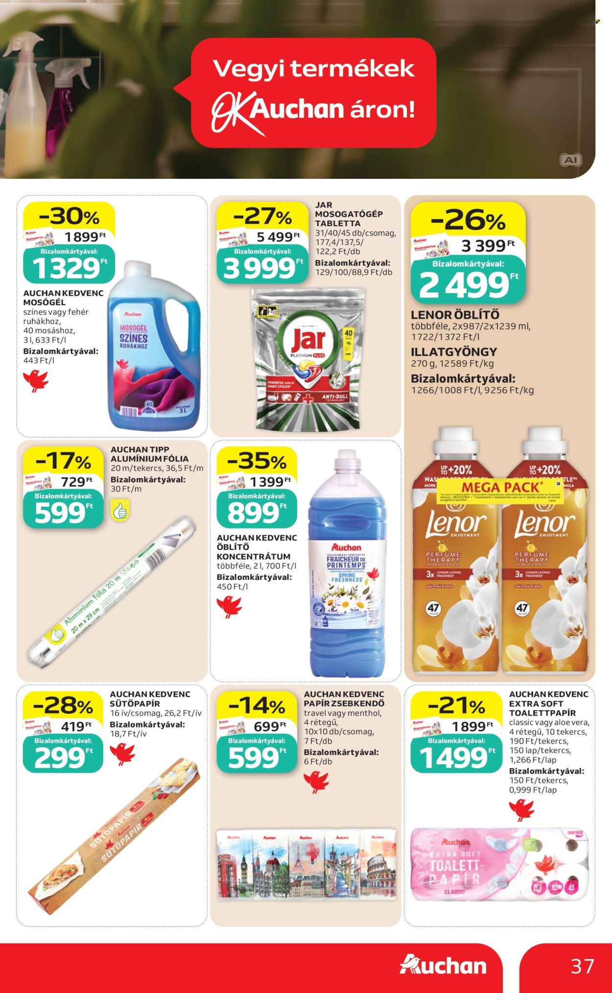 Auchan akciós újságok - 2026.09.17 - 2026.09.23. Oldal 37