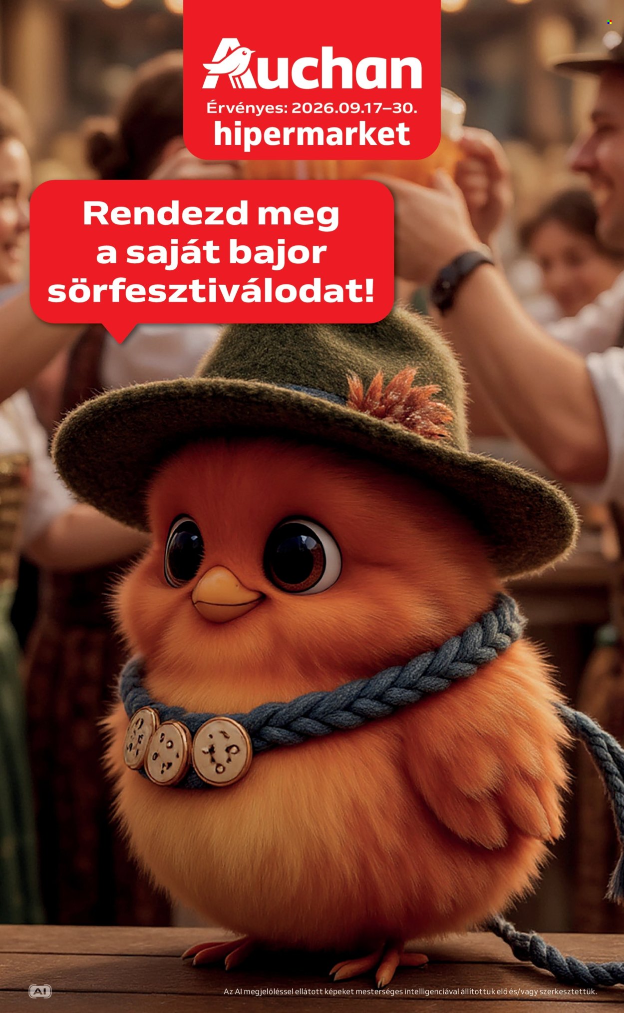 Auchan akciós újságok - 2026.09.17 - 2026.09.30. Oldal 1