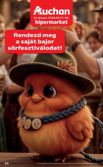 Újság Auchan - 2026.09.17 - 2026.09.30.