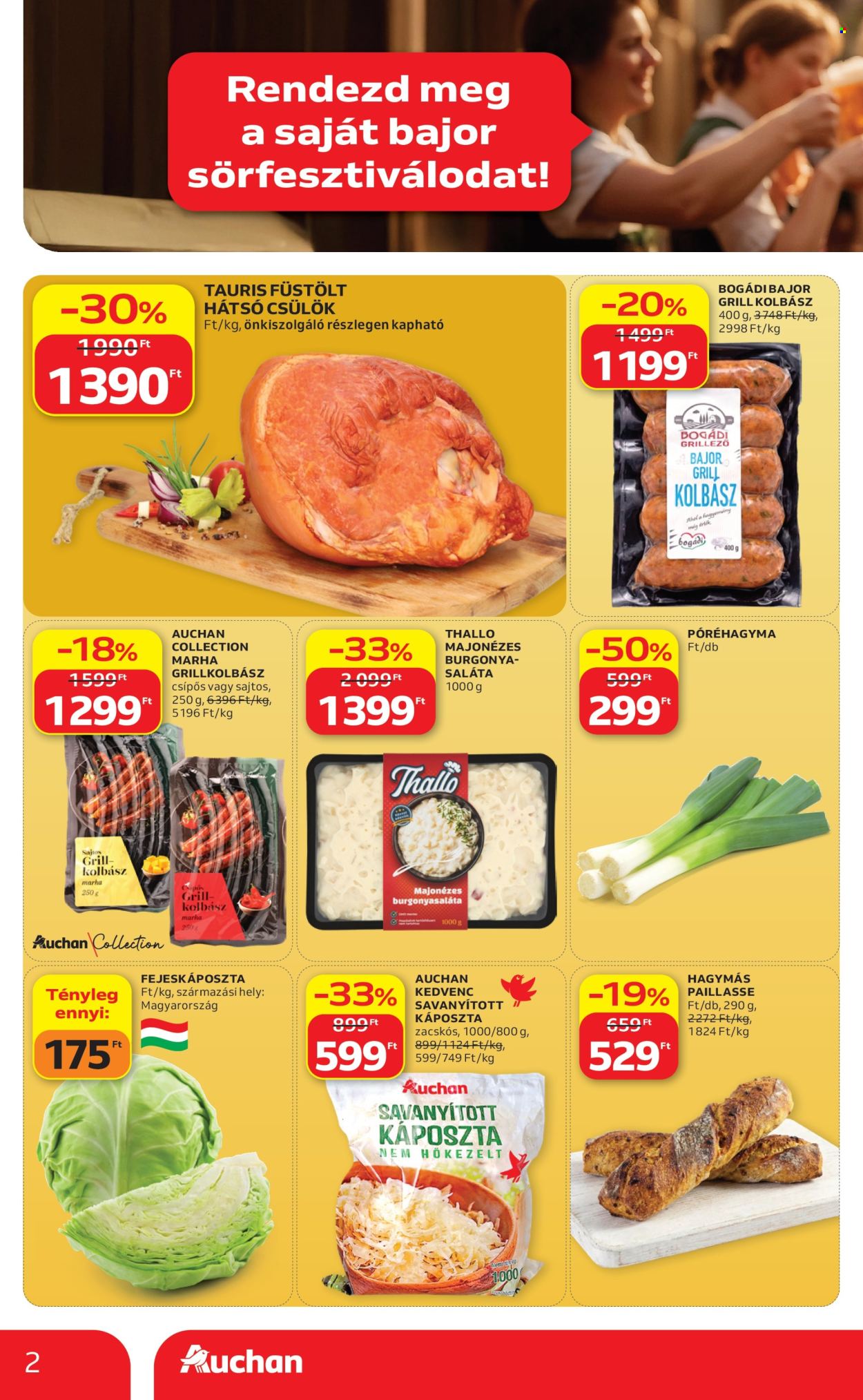 Auchan akciós újságok - 2026.09.17 - 2026.09.30. Oldal 2