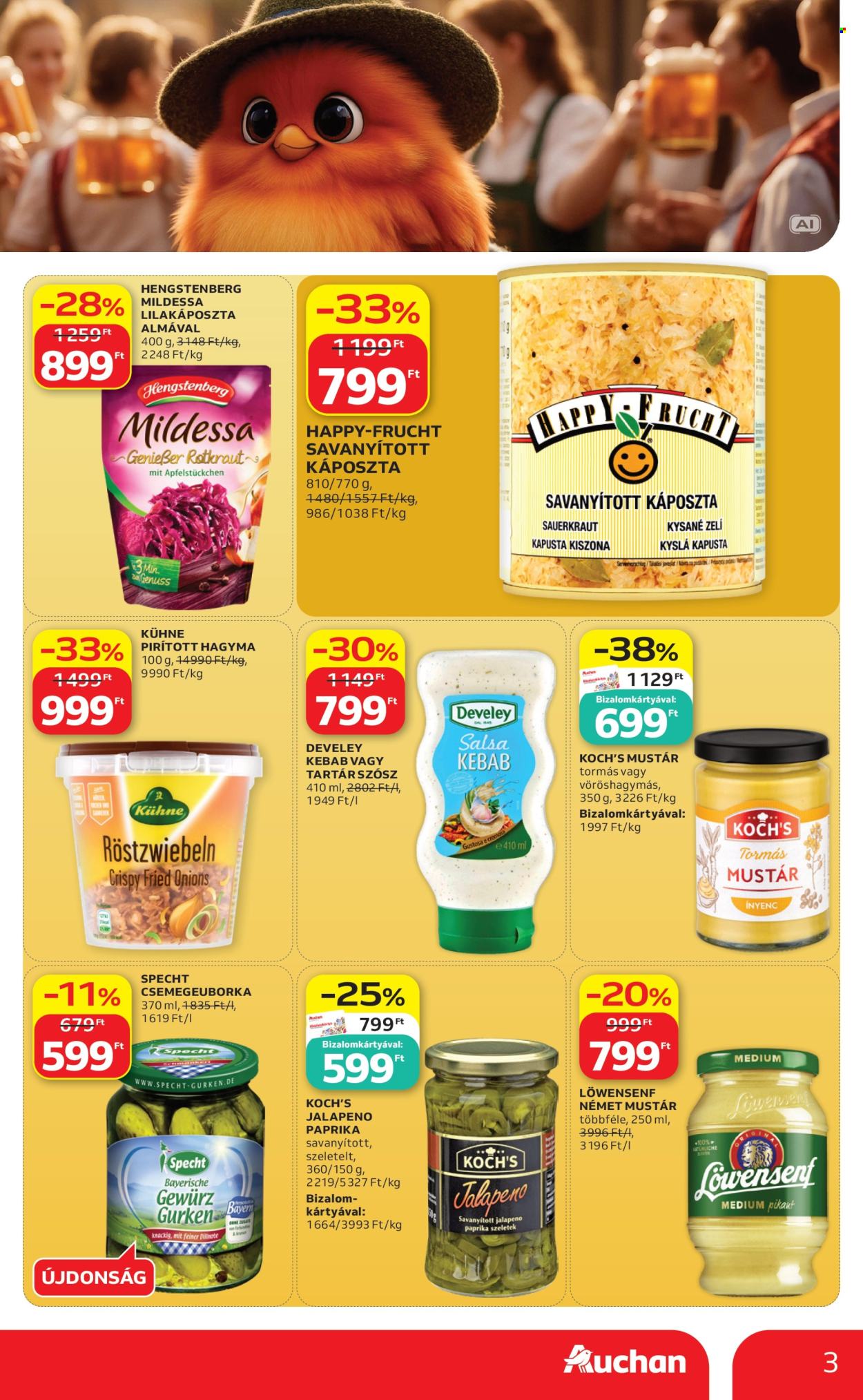 Auchan akciós újságok - 2026.09.17 - 2026.09.30. Oldal 3