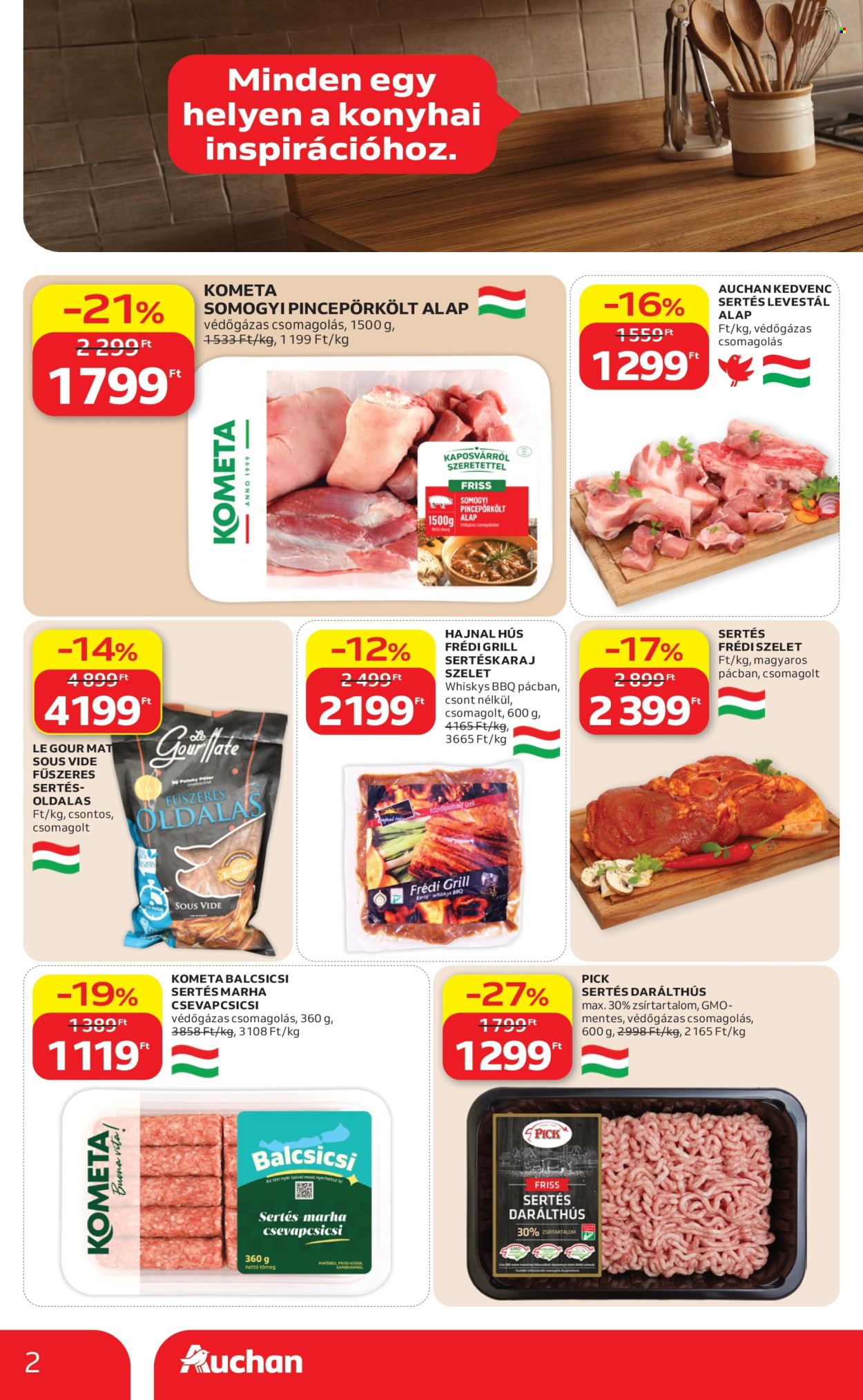 Auchan akciós újságok - 2026.09.17 - 2026.09.23. Oldal 2