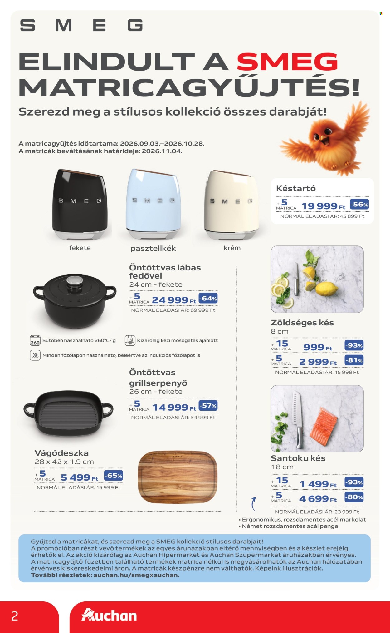 Auchan akciós újságok - 2026.09.17 - 2026.09.23. Oldal 2