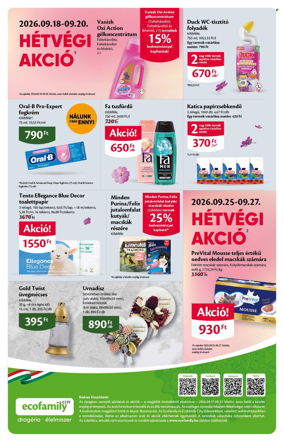 EcoFamily akciós újságok - 2026.09.17 - 2026.09.27. Oldal 4