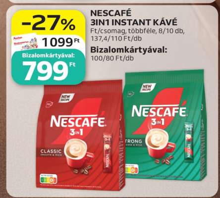 NESCAFÉ 3in1 instant kávé