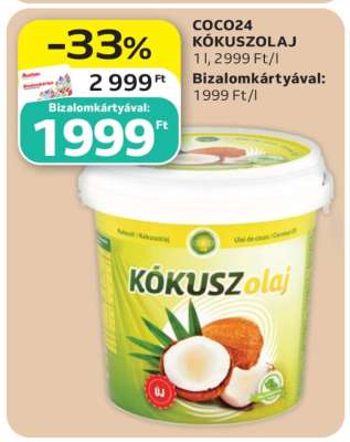 COCO24 Kókuszolaj