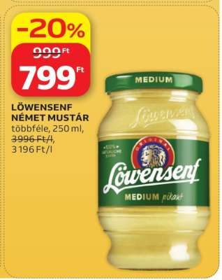 LÖWENSENF NÉMET MUSTÁR