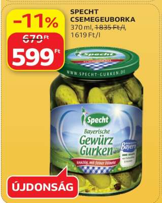 SPECHT CSEMEGEUBORKA