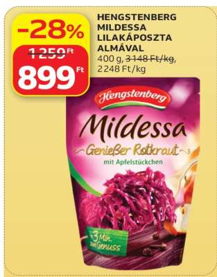 HENGSTENBERG MILDESSA LILAKÁPOSZTA ALMÁVAL