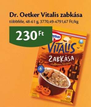 DR OETKER Vitalis zabkása*