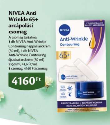 NIVEA Anti Wrinkle 65+ arcápolási csomag