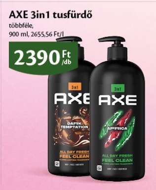 AXE 3in1 tusfürdő