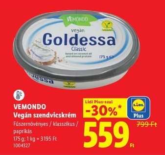 VEMONDO Vegán szendvicskrém
