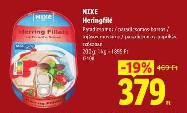 NIXE Heringfilé*