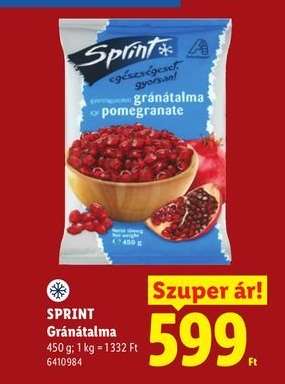 Sprint Gránátalma