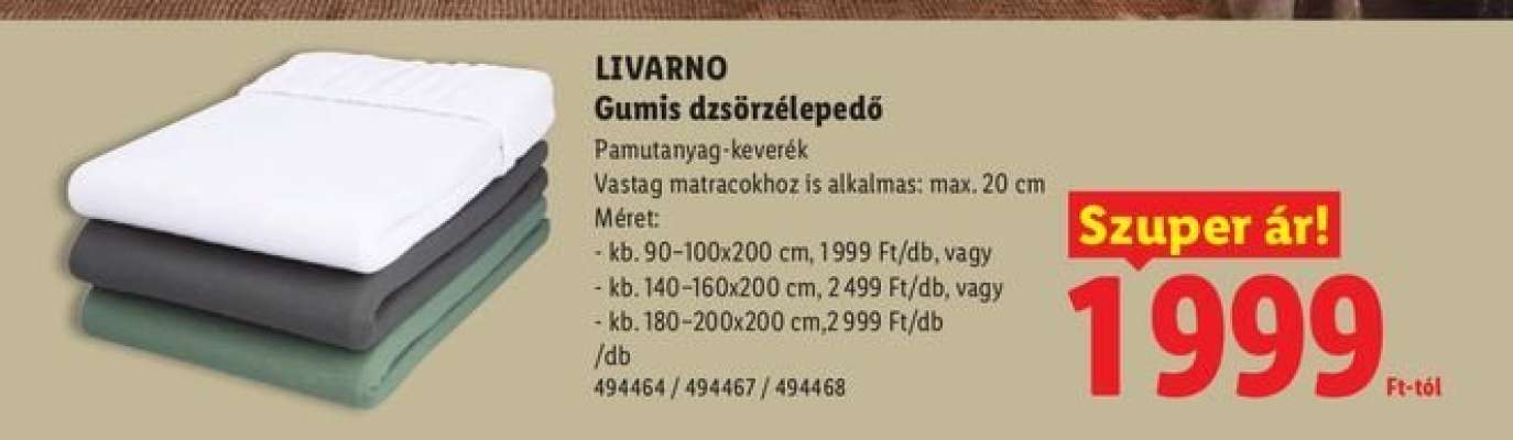 Livarno Gumis dzsörzélepedő