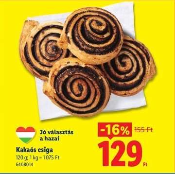 Kakaós csiga