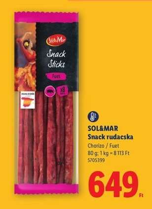 SOL&MAR Snack rudacska