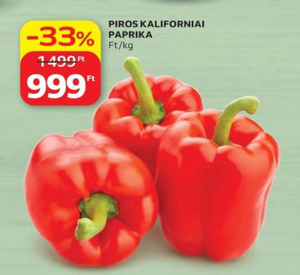 Piros Kaliforniai Paprika