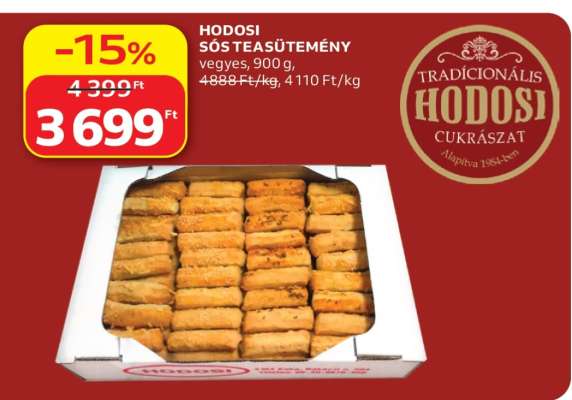 Hodosi Sós Teasütemény