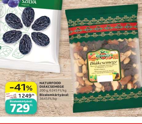 NATURFOOD DIÁKCSEMEGE