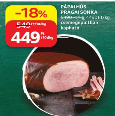 Pápai Hús Prágai Sonka