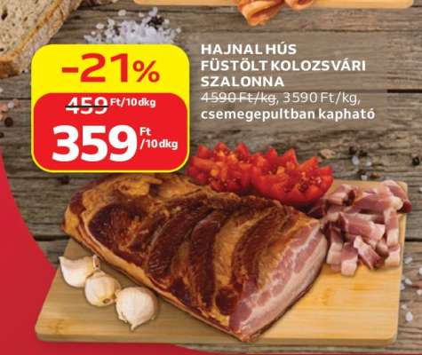 HAJNAL HÚS FÜSTÖLT KOLOZSVÁRI SZALONNA