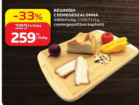 Régimódi Csemegeszalonna