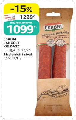 CSABAI Lángolt kolbász*