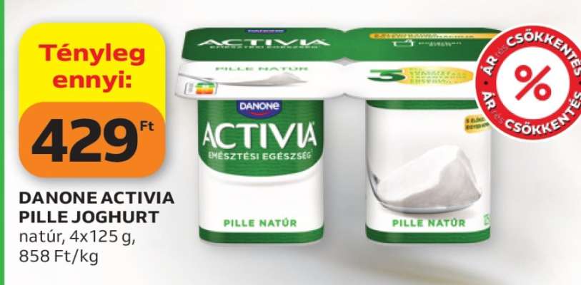 DANONE ACTIVIA PILLE JOGHURT