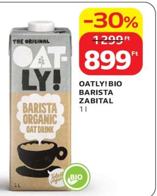 OATLY! BIO BARISTA ZABITAL