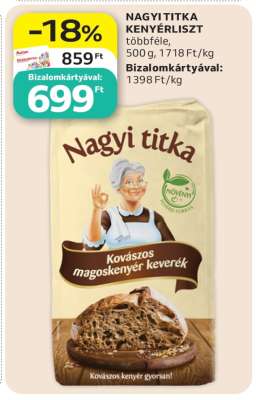 Nagyi titka kenyérliszt