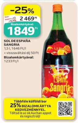 SOL DE ESPAÑA SANGRIA