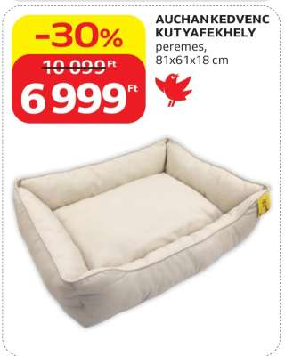 AUCHAN KEDVENC KUTYAFEKHELY