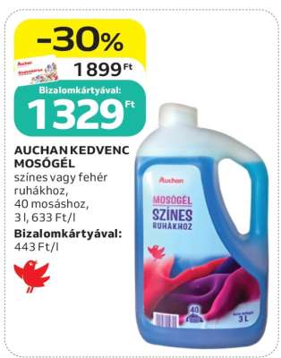 AUCHAN KEDVENC MOSÓGÉL