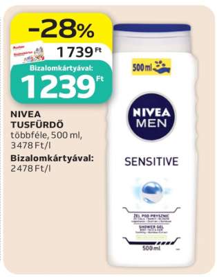 NIVEA tusfürdő