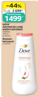 Dove Advanced Care Krémtusfürdő