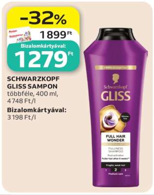 SCHWARZKOPF GLISS SAMPON