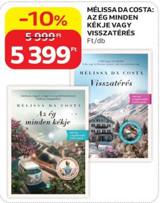 Mélissa Da Costa: Az ég minden kékje vagy Visszatérés