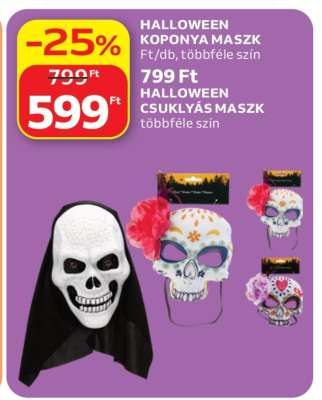 HALLOWEEN KOPONYA MASZK