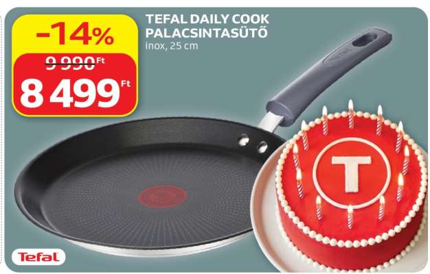 TEFAL DAILY COOK PALACSINTASÜTŐ
