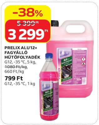 PRELIX ALU12+ Fagyálló Hűtőfolyadék